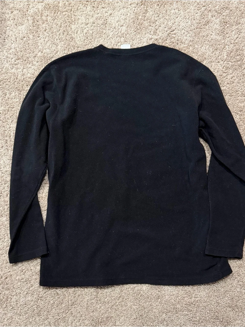 The North Face Black Fleece with White Logo
